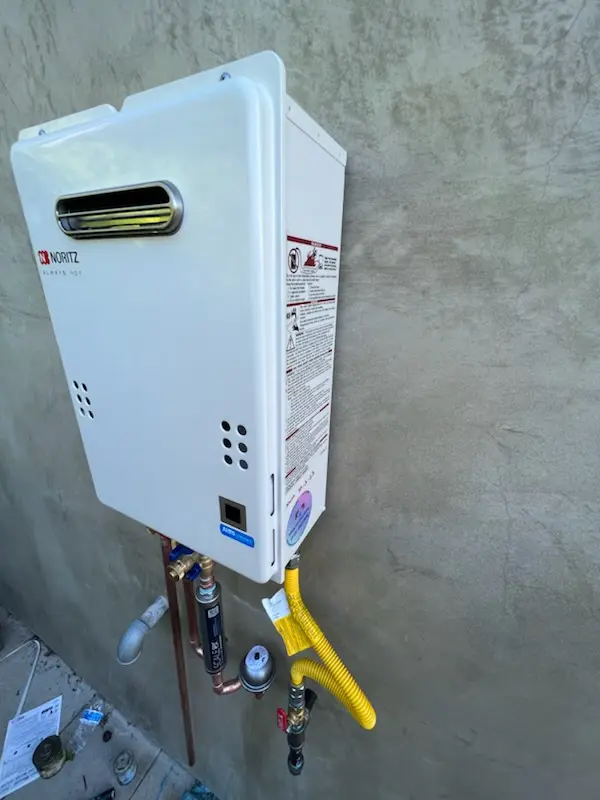 Tankless water heater installation for Torrance homes